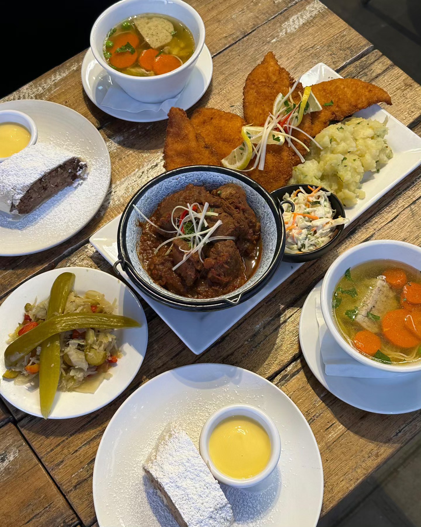 Budapest menu item
