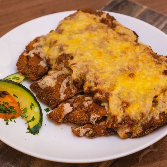 Giant Wiener Schnitzel Mexicana